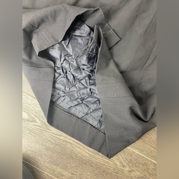 Tahari ASL black mini dress size 10 - Picture 3 of 6